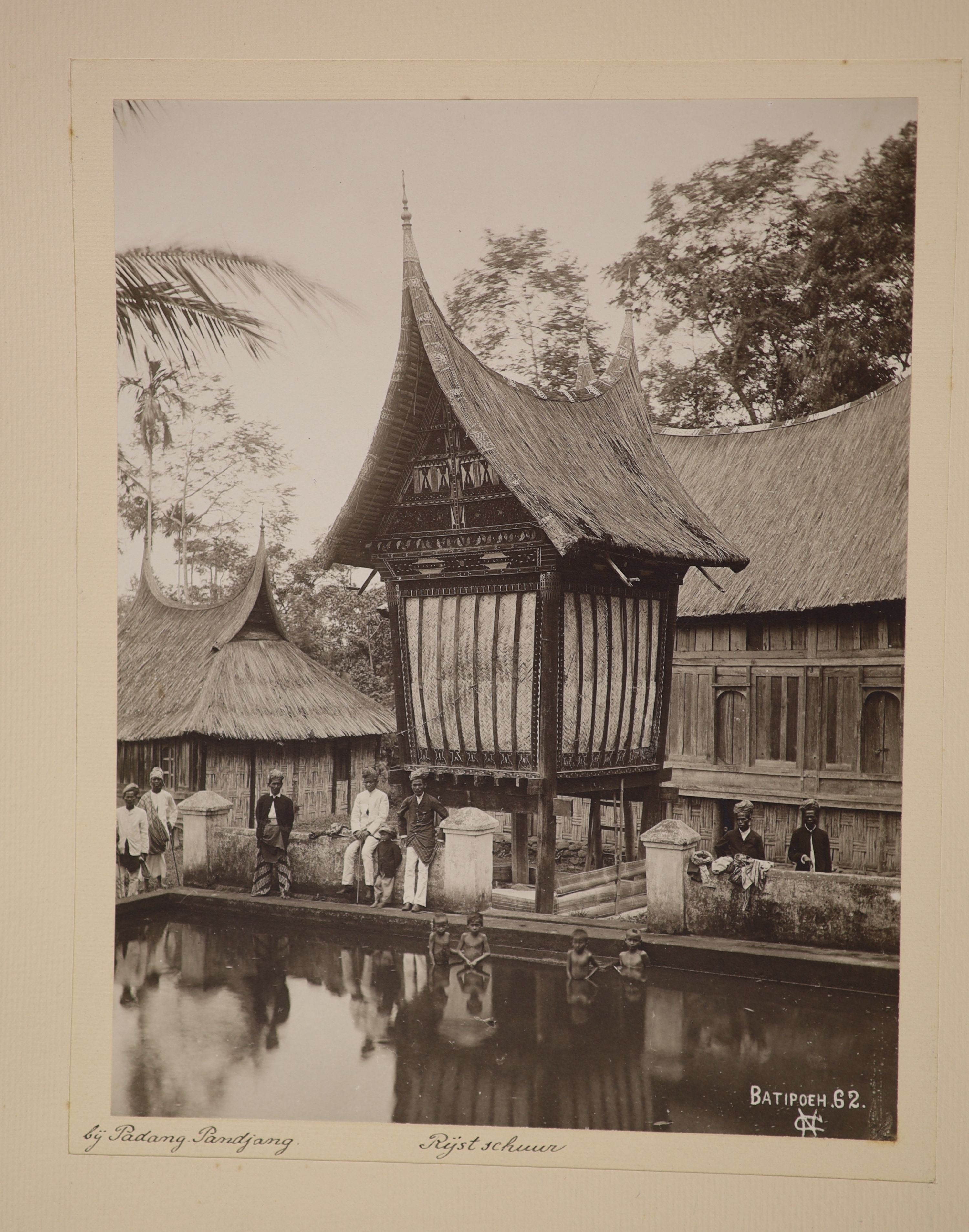 Dutch East Indies (Indonesia), An album of photographs of Batavia, including Buitenzorg, Garona, Baroboedoer (Borobudur temple), Soerabaja, Semarang, etc., c.1900-10, (2)